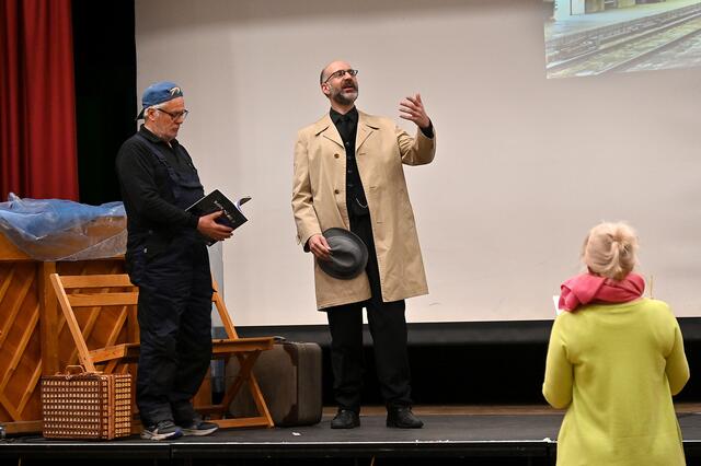 Proben im Freizeitheim Döhren des Südstädter Komöd'chens