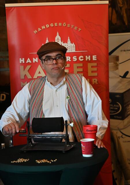 Hier wird Kaffee geröstet