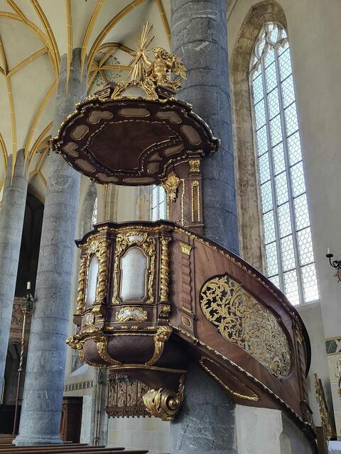KANZEL DER PFARRKIRCHE | Foto: SSANNE EHRING