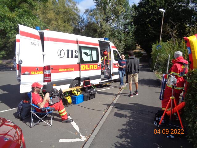 Platz 13 - Präsentation der Einsatzfahrzeuge und der Einsatzgeräte (39 Stimmen) | Foto: Foto: DLRG Ortsgruppe Heuchelheim e.V.