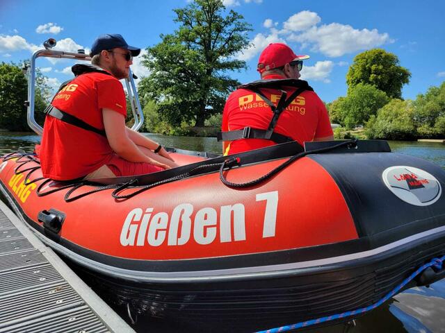 Platz 4 - Gießen 7 auf Beobachtungsposten (73 Stimmen) | Foto: Foto: DLRG Kreisgruppe Gießen e.V.