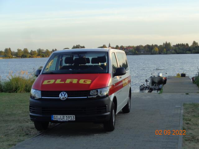 Platz 11 - Einsatzfahrzeuge am See (45 Stimmen) | Foto: Foto: DLRG Ortsgruppe Heuchelheim e.V.