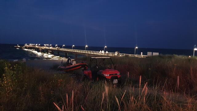Platz 2 - Feierabend für Mensch und Maschine (90 Stimmen) | Foto: Foto: DLRG Ortsgruppe Lich e.V.