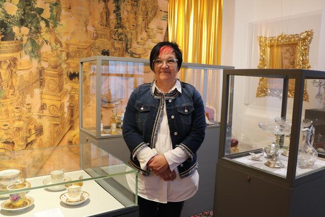 Die stolze Kastellanin des Sisi-Schlosses Brigitte Neumaier | Foto: Anna Pichlmaier