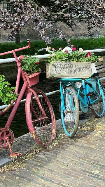 Cacao en Chocolaad! | Foto: Ein ❤️-licher Dank für dieses schöne Foto aus Delft geht an den 🚲-Freund B.K.!