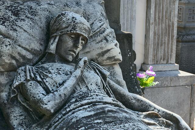 Auf dem "Cimitero Monumentale" entstand die zweitlängste Fotostrecke dieser Tour. Die restlichen Bilder werde ich irgendwann gesondert präsentieren.
