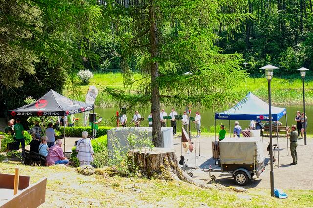 im Kurpark Friedrichsbrunn