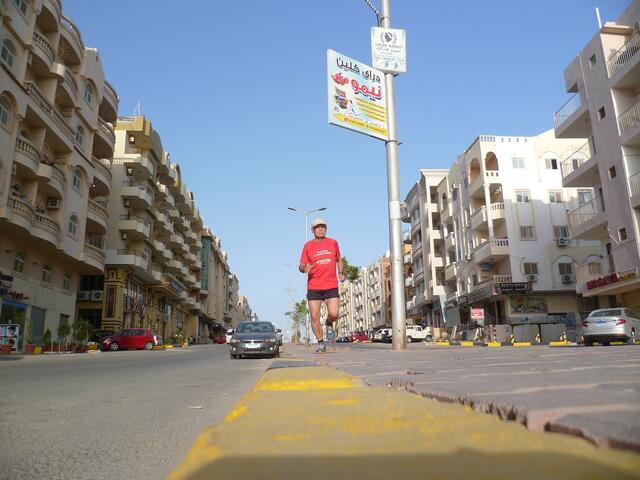 In Hurghada unterwegs.
