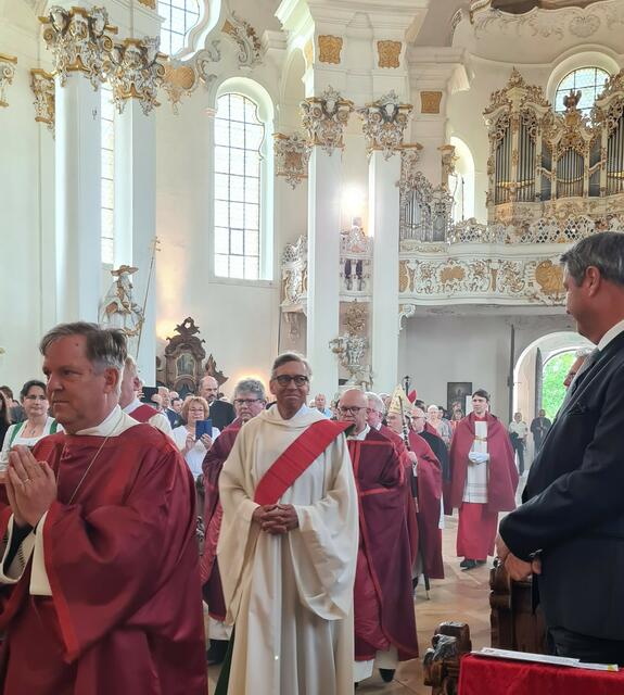 Einzug Liturgischer Dienst, Diakone Armin Eder und Gerhard Kahl