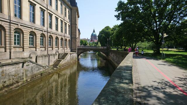 Das Gebäude der Landesregierung Niedersachsen