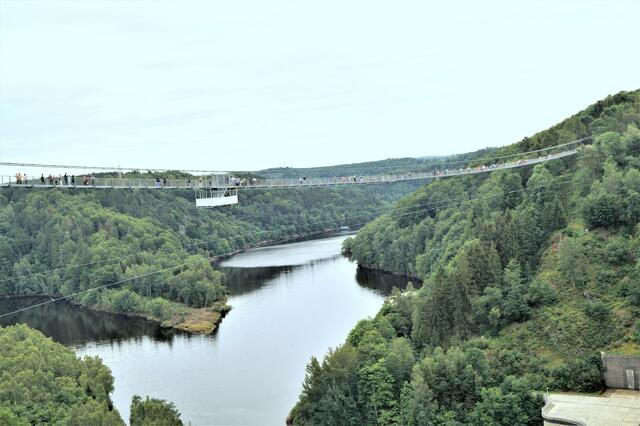 Wendefurther Talsperre mit Hängebrücke (TITAN -RT)
