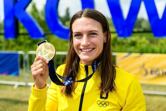 Ricarda Funk KSV Bad Kreuznach und Kanu Schwaben Mitglied | Foto: DKV Philipp Reichenbach