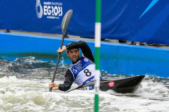 Hannes Aigner/AKV Kanute in Krakau | Foto: DKV Philipp Reichenbach