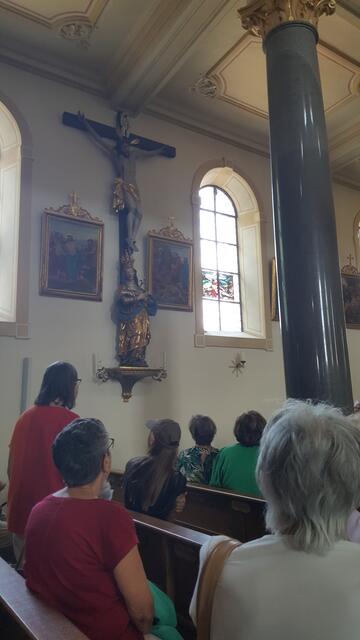 Die "Mater Dolorosa" befand sich ursprünglich im Kloster Taxa.