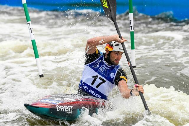 Stefan Hengst bei den K 1 Herren | Foto: DKV Philipp Reichenbach
