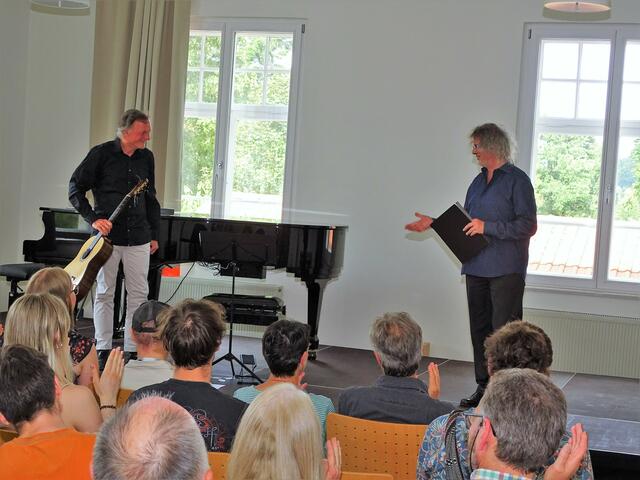 Ein gelungener Vortrag der beiden Musiktalente | Foto: Luis Walter