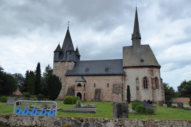 Die Martinskirche aus Richtung Süden.