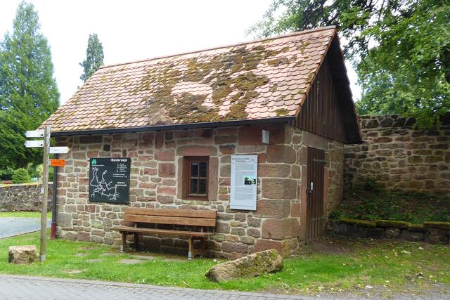 Das Backhaus auf dem Christenberg.