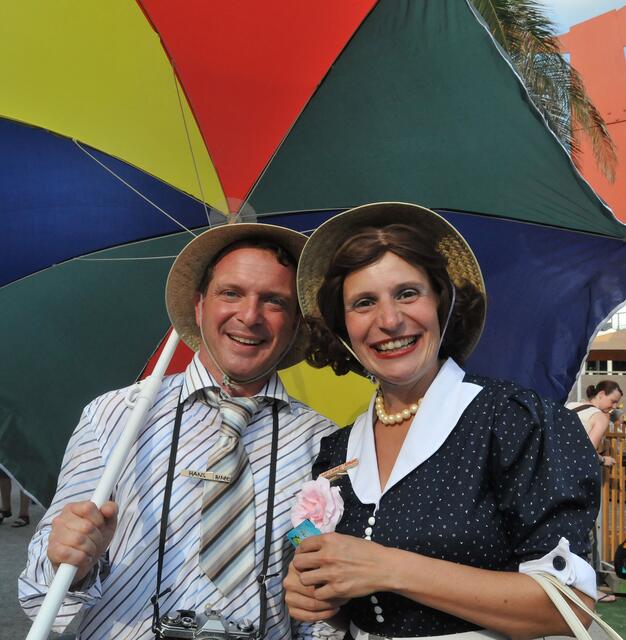 Parade zur Eröffnung des Maschseefestes anno 2008.