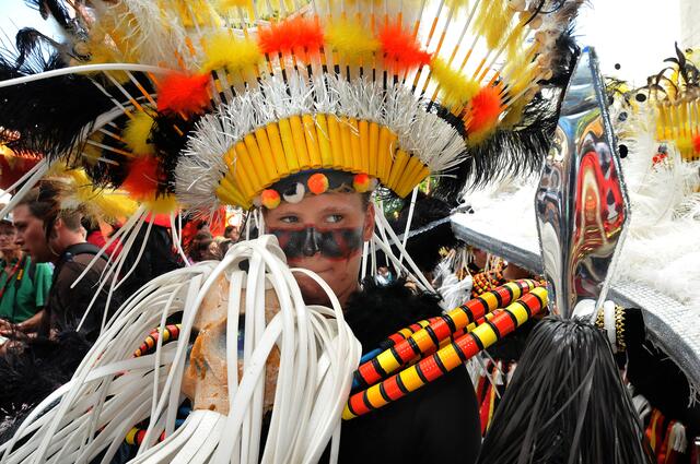 Parade zur Eröffnung des Maschseefestes anno 2008.
