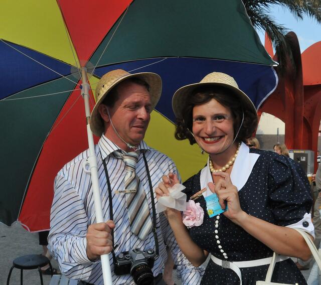 Parade zur Eröffnung des Maschseefestes anno 2008.