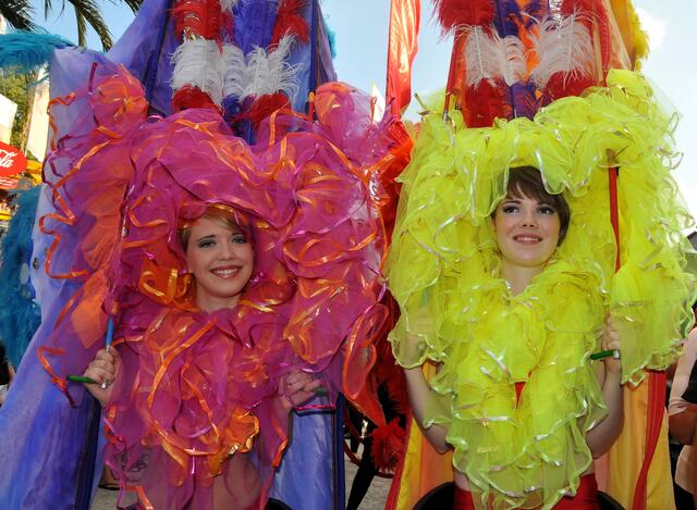 Parade zur Eröffnung des Maschseefestes anno 2008.