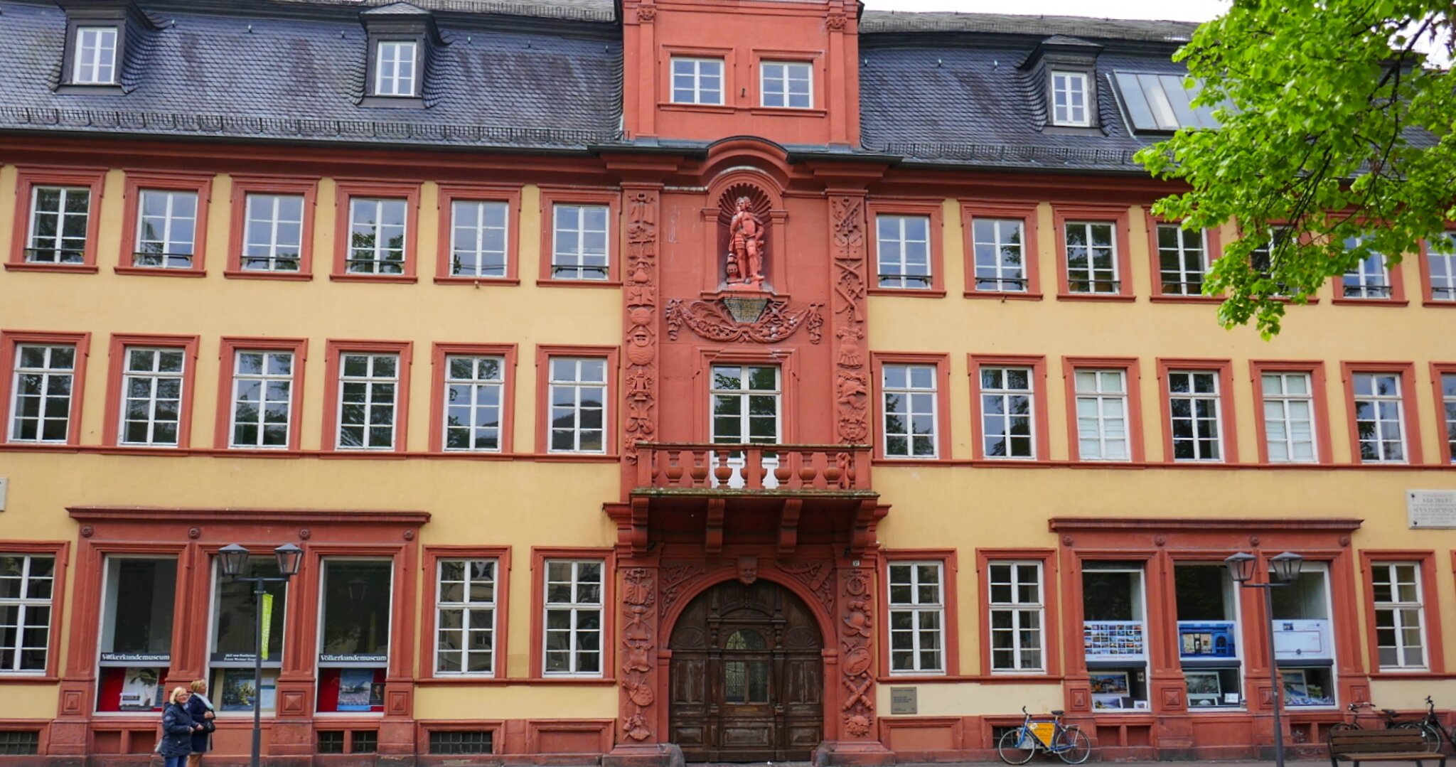 Denkmäler Das "Haus zum Riesen" in Heidelberg Essen