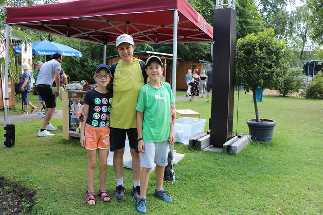 Theresa, Claudia und Josef Ehinger (v.l.)