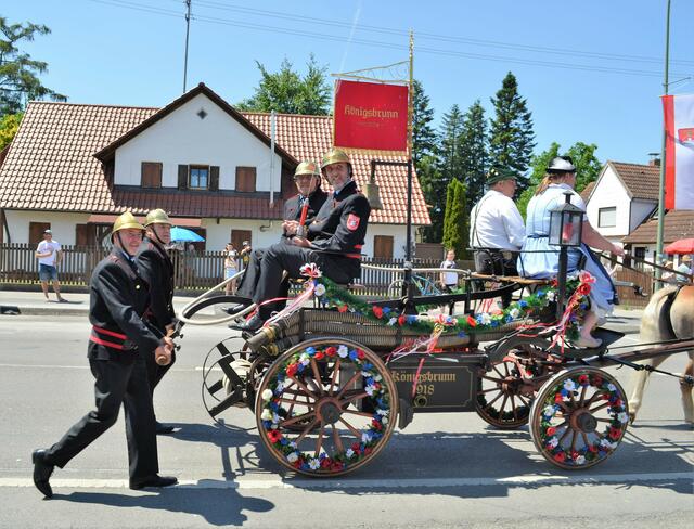 Das erste Gautsch-Wochenende stand dieses Jahr ganz im Zeichen der Freiwilligen Feuerwehr Königsbrunn, die bei herrlichem Sommerwetter ihr 150-jähriges Jubiläum feierte | Foto: Anke Maresch