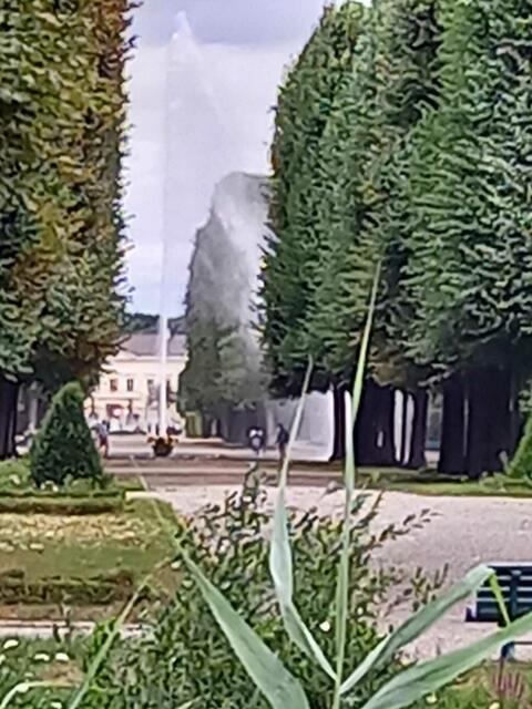 Die GROSSE Fontäne:Mal von der Sdseite gesehen