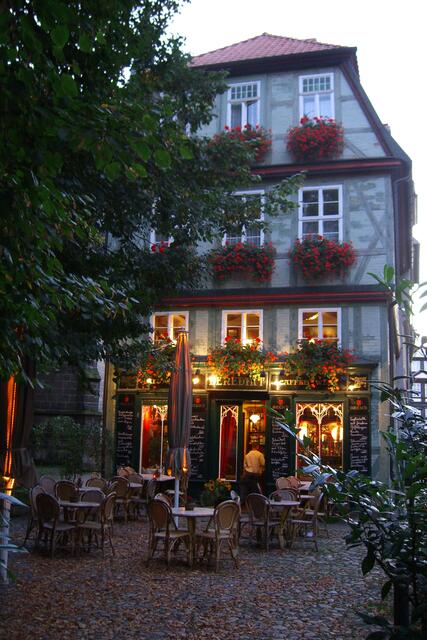 im Kaffee Garten