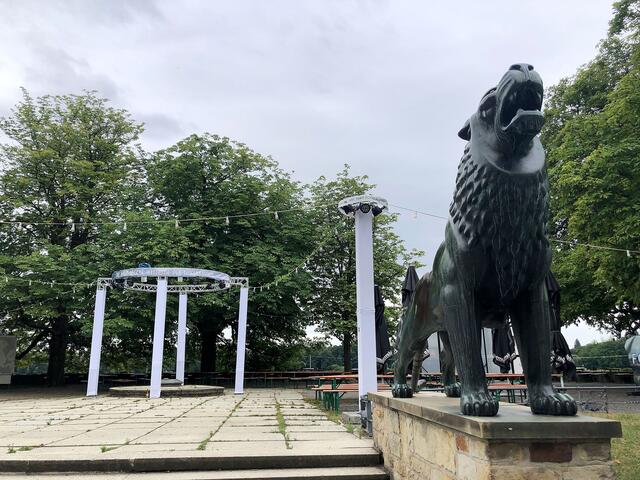 Auch an der Löwenbastion wird es wieder rund gehen.