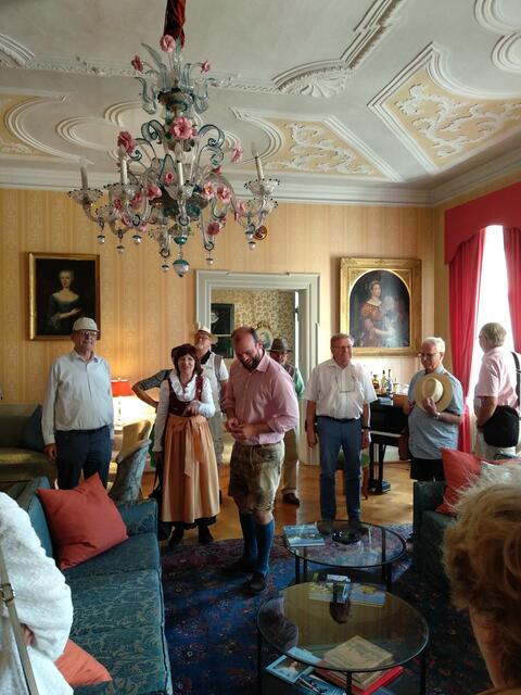 In den Repräsentationsräumen des Schlosses | Foto: Norbert Hans