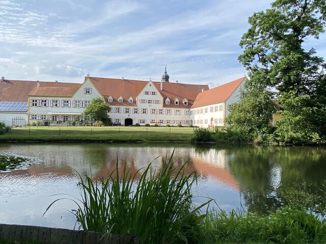 Blick auf das Schloss von der Gartenseite aus | Foto: Karlheinz Faller.