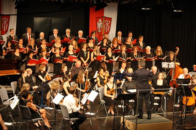 Gemeinsames Konzert Chor und Kammerorchester 2012 | Foto: PV Neusäß-Bracciano