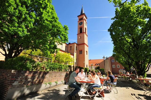 St. Jakob mit Gastro | Foto: Friedberg