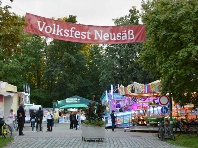 Im September ist endlich wieder Volksfestzeit | Foto: Stadt Neusäß