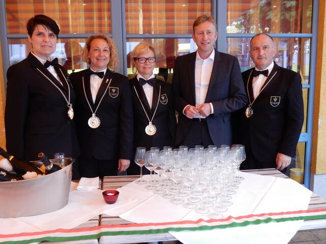 Besuch der Sommeliervereinigung FISAR und Verkostung von Weinen aus Bracciano in Neusäß 2019 | Foto: PV Neusäß-Bracciano
