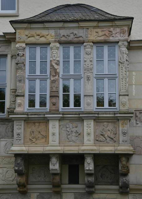 Erker an der Fassade des Kaiserhauses in Hildesheim | Foto: Katja Woidtke