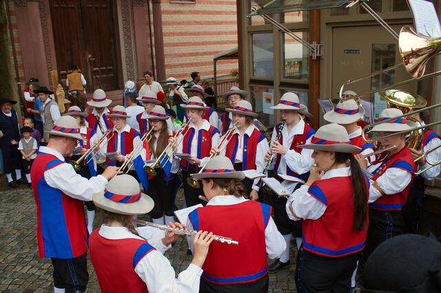 Bläsergruppe der Jugendkapelle A-Orchester | Foto: Sabine Schmalfuß