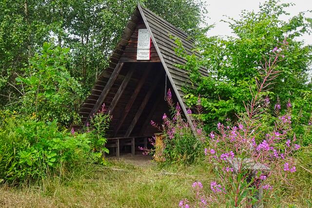 Schutzhütte in der Nähe der Falkenklippe | Foto: Gerd Horenburg