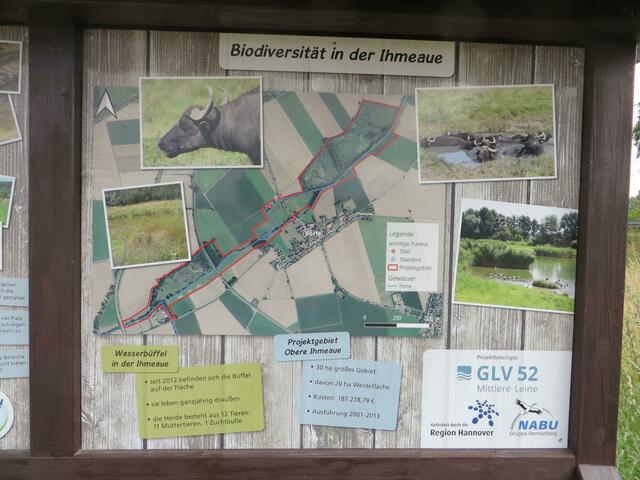 Infotafel am Parkplatz