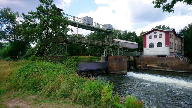 Die Allerbrücke beim Wasserkraftwerk | Foto: Shima Mahi