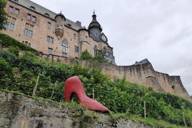 Das Marburger Landgrafenschloss.