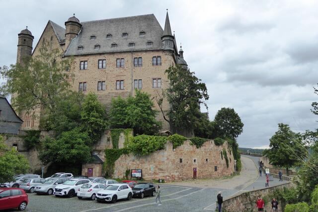 Das Marburger Landgrafenschloss.