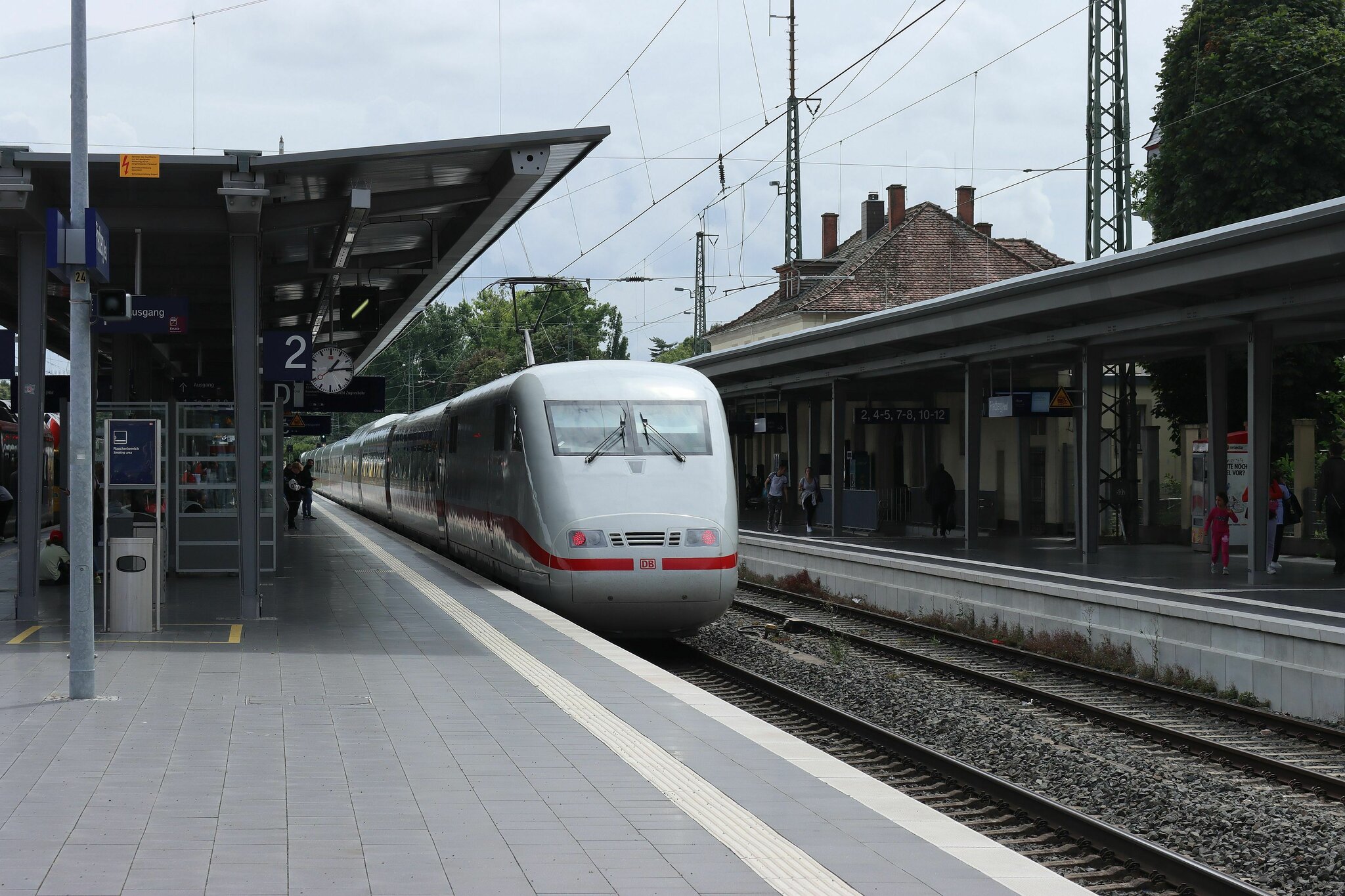 MainWeserBahn Ausbau der MainWeserBahn am 4.8.2023 Stadtallendorf