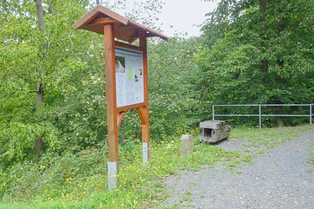 Informationstafel am Großen Siebersteinsteich