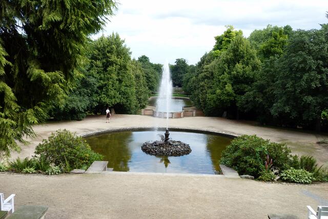 Drachen - Fontaine im Ballenstedter Schlosspark