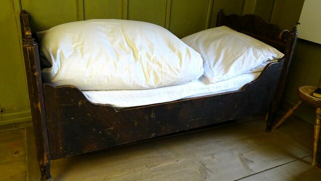 Eine Dienstboten-Liegestätt | Foto: Luis Walter