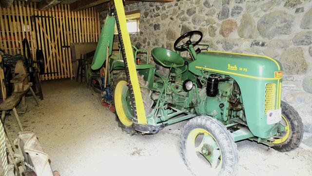 Der Traktor nach dem Pferdefuhrwerk | Foto: Luis Walter